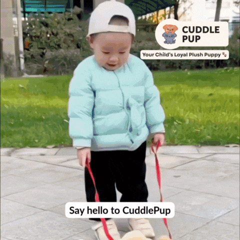 CudllePup Interactive Plush Puppy