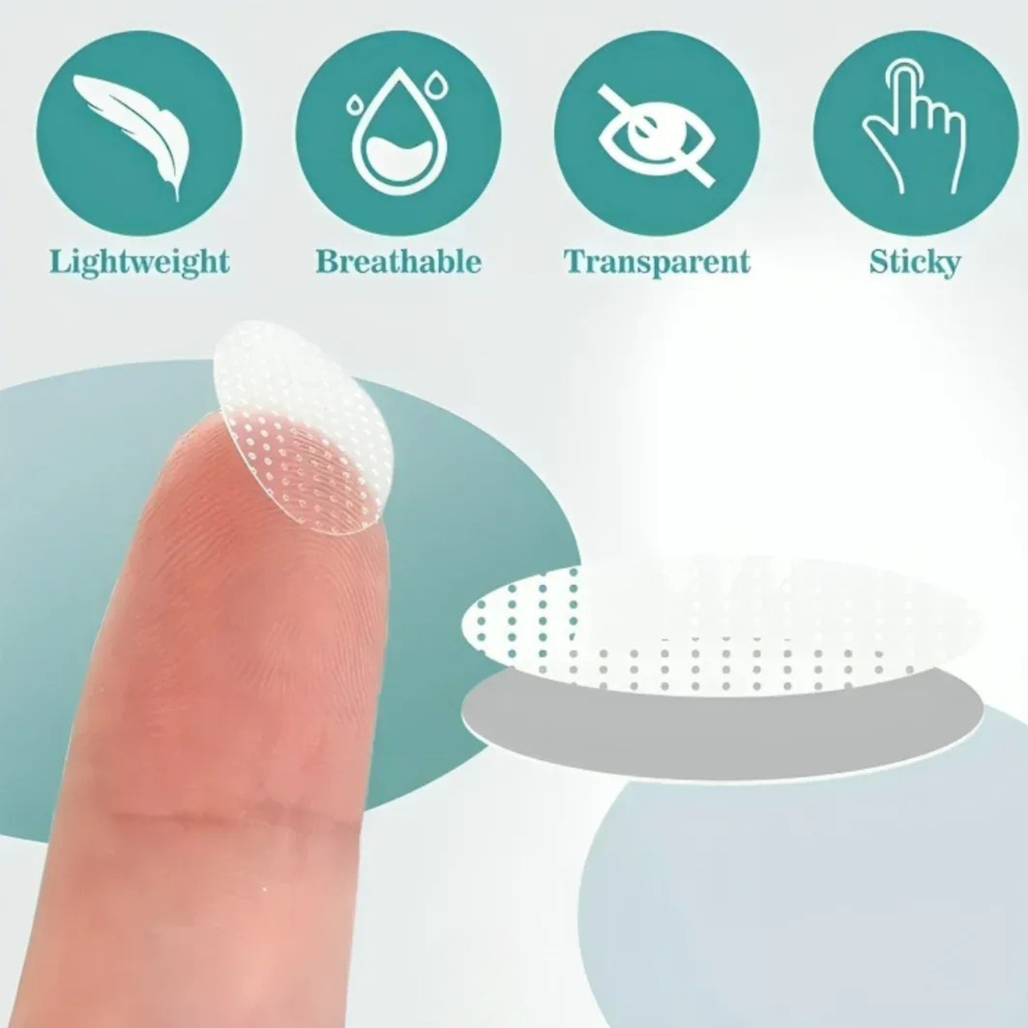 Zipcartz Premium Earlobe Support Patches (100 PCS)