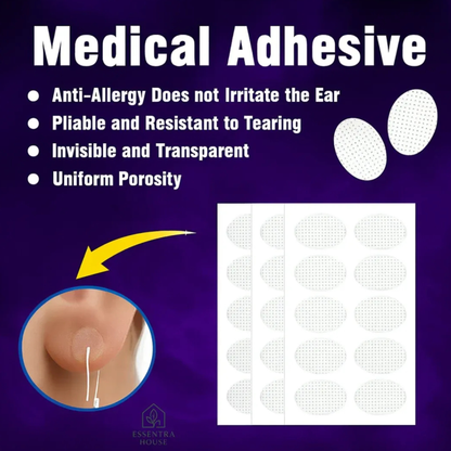 Zipcartz Premium Earlobe Support Patches (100 PCS)