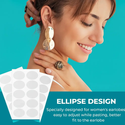 Zipcartz Premium Earlobe Support Patches (100 PCS)