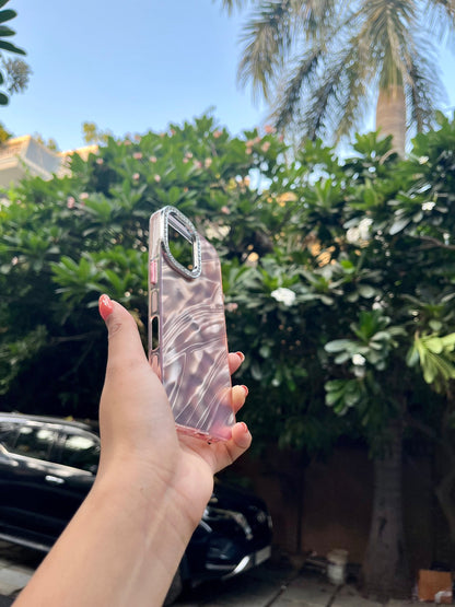 WrapLab Marble Textured Pink Premium Iphone Cover