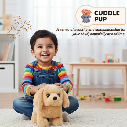 CudllePup Interactive Plush Puppy