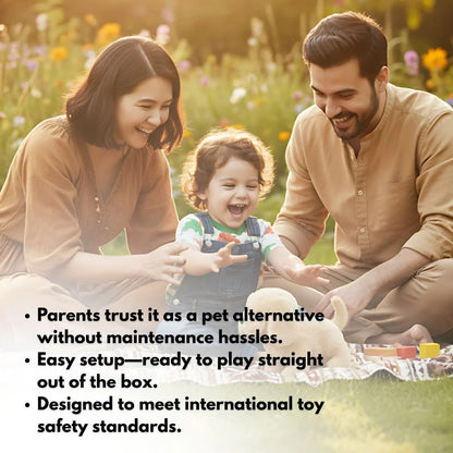 CudllePup Interactive Plush Puppy