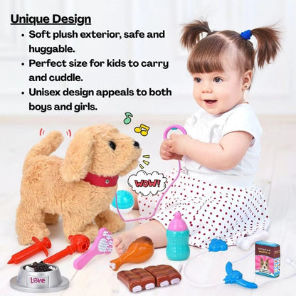 CudllePup Interactive Plush Puppy